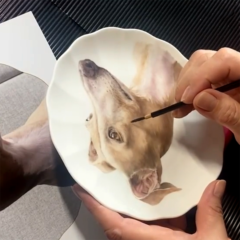 上絵付け製作